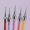 Rhinestone Pen Multi-function Bright Colors Easy To Use Double Head Design Create Complex Nail Designs Homemade Nails Innovation 2