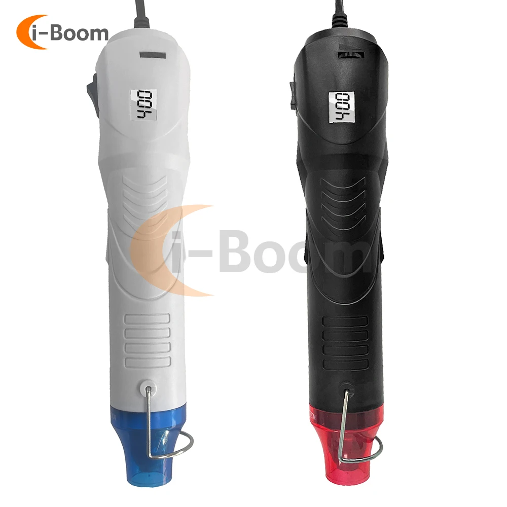 AC 220V Hot Air Gun Adjustable Temperature with Digital Display High Precision Quick Heat Hot Air Plastic Welder EU/US Plug