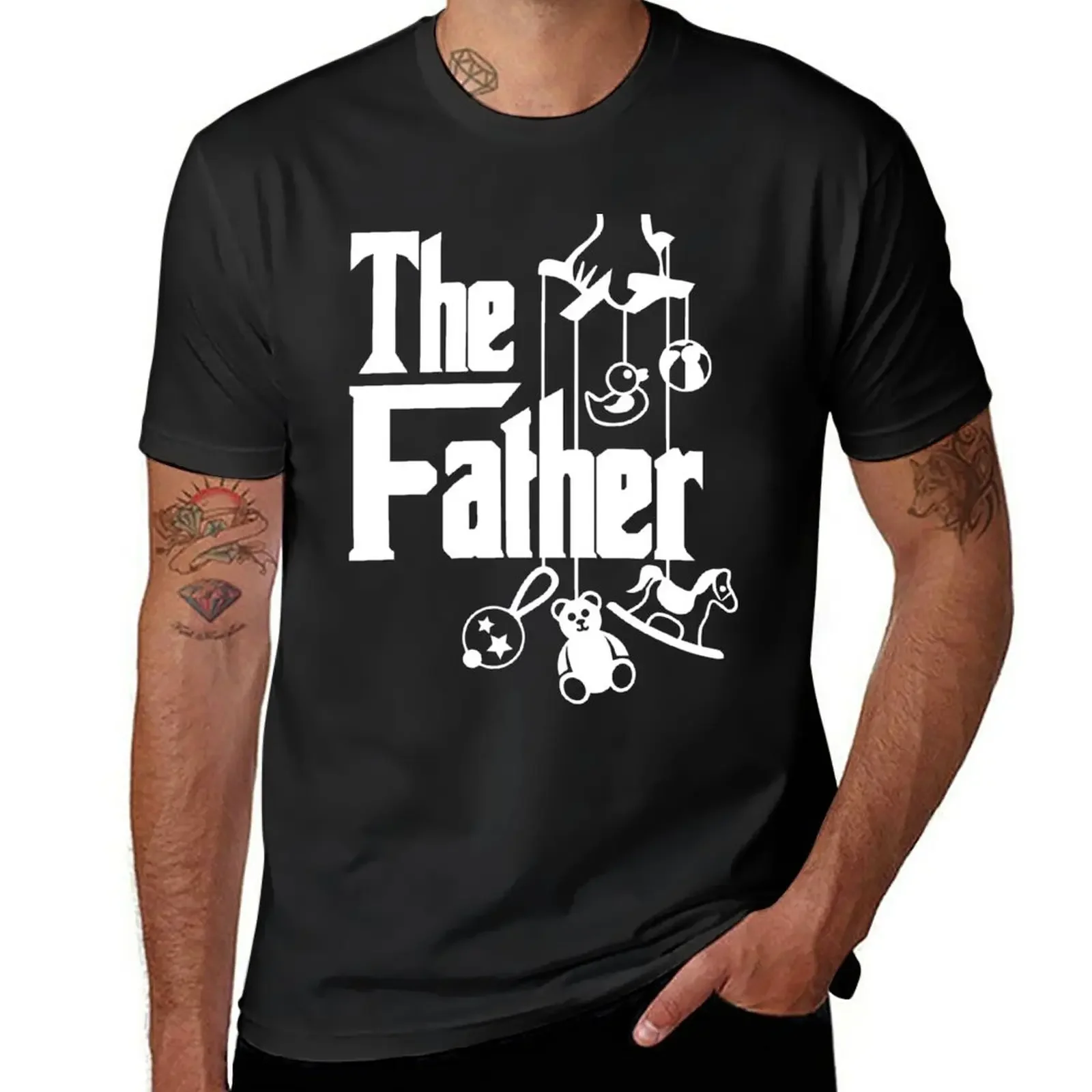 

The Father | Funny Father's Day T-Shirt for New Dad, First Time Dad T-Shirt for a boy sweat mens t shirt graphic