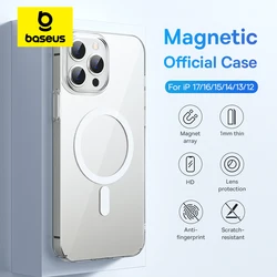 Baseus Magnetic Wireless Charging Phone Case - Sleek Protective Cover with Built-In Magnet for Enhanced Connectivity (Magnetic Case)