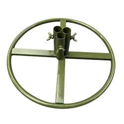Elegant Iron Flower Display Stand - Multifunctional Home Decor Accent (D)