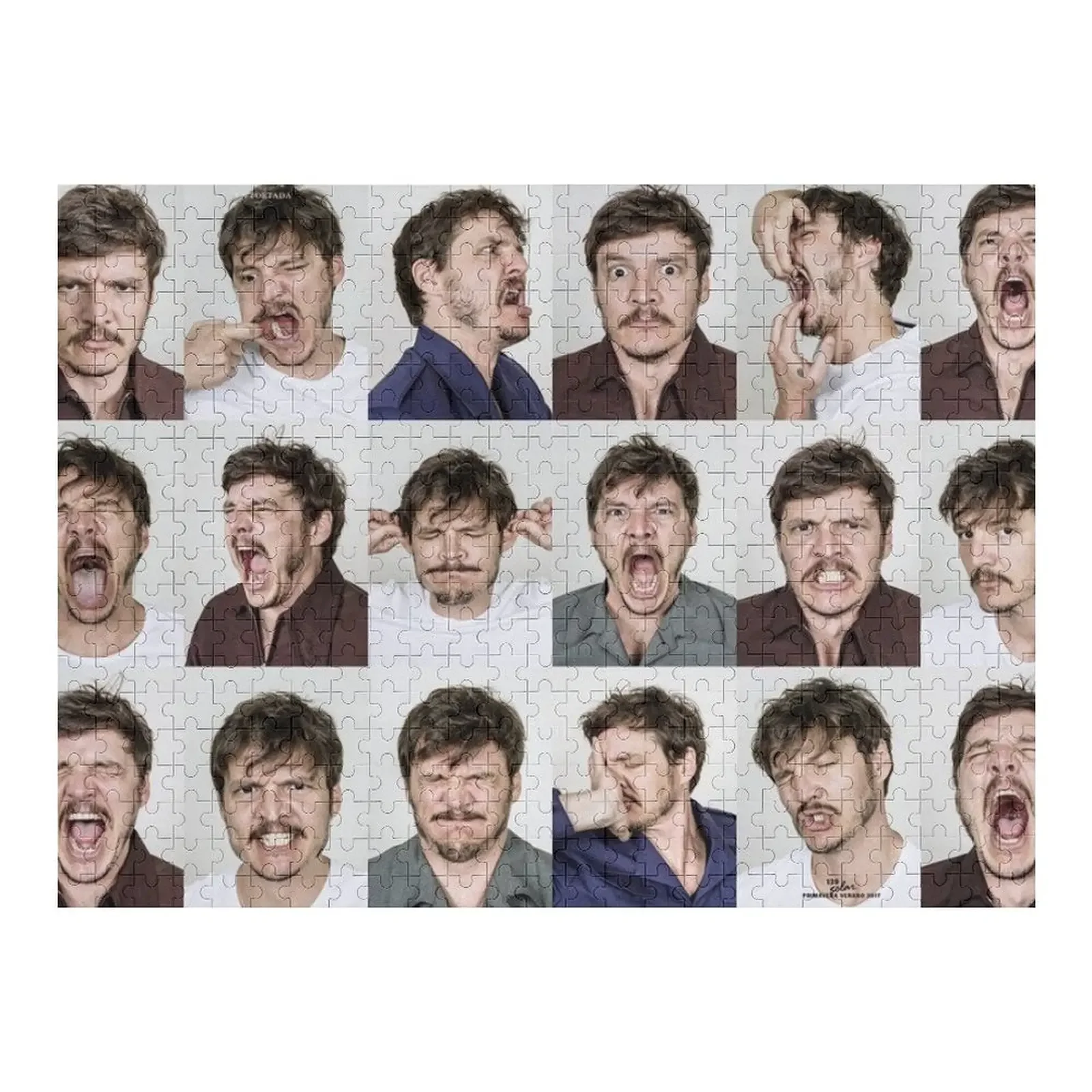 

Pedro Pascal Jigsaw Puzzle Custom Child Custom Child Gift Baby Wooden Personalize Puzzle