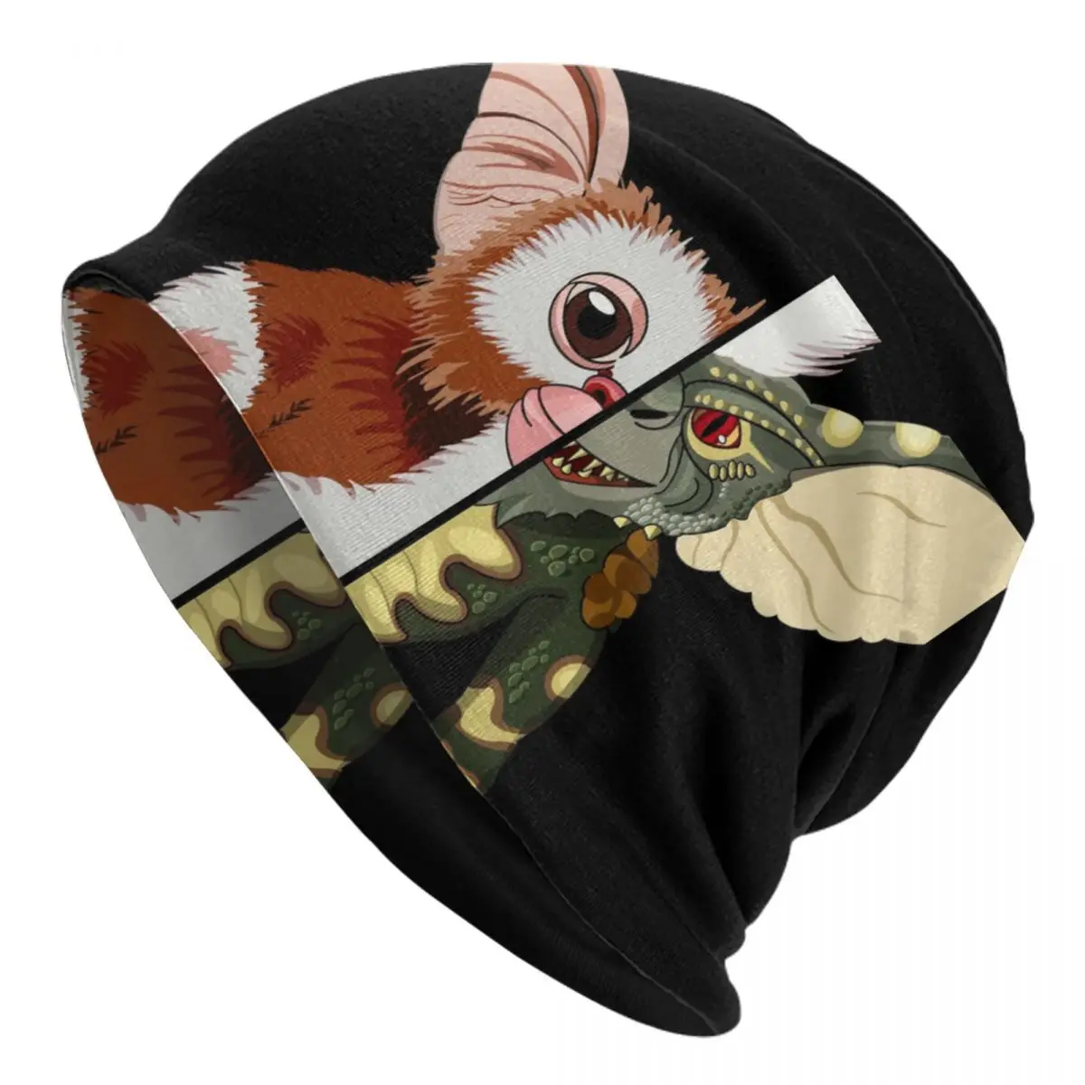 

Gremlins Mashup Bonnet Hats Hip Hop Knit Hat For Women Men Winter Warm Mogwai Gizmo Skullies Beanies Caps