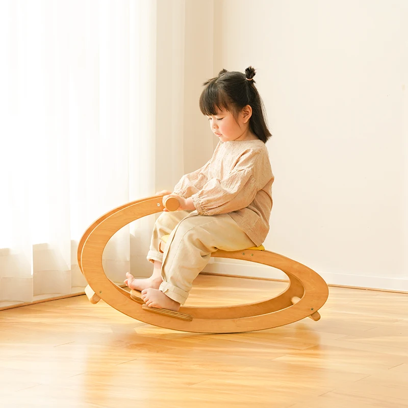 

Trojan Horse Children's Rocking Horse Baby Rocking Horse Outdoor Drop-Resistant Baby Children's Room Toys