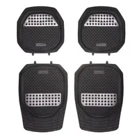 Customized Luxury Press Rubber Floor Mats Car Universal Car Mats 4 5 Pieces 5