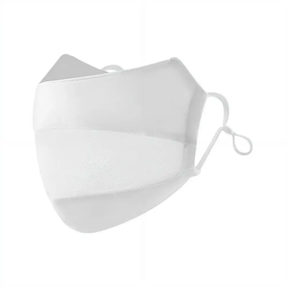 UV-Schutz-Gesichtsmaske für Damen, waschbar, für den Sommer, atmungsaktives Mesh-Patchwork-Gesichtsschutz-Gesichtsmaske für Golf, Sport, Radfahren, Wandern – Detail 2
