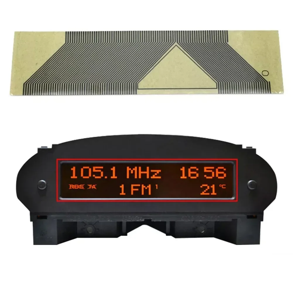Car Data Reading Circuit Board Instrument Cluster Display LCD Display Touch Screen Display Speed Limit Emulator Display For 206 Board Computer Info Display 1998-2008 Flat Cable Replace Pixel Repair Ribbon Cable Flat Wire 12V