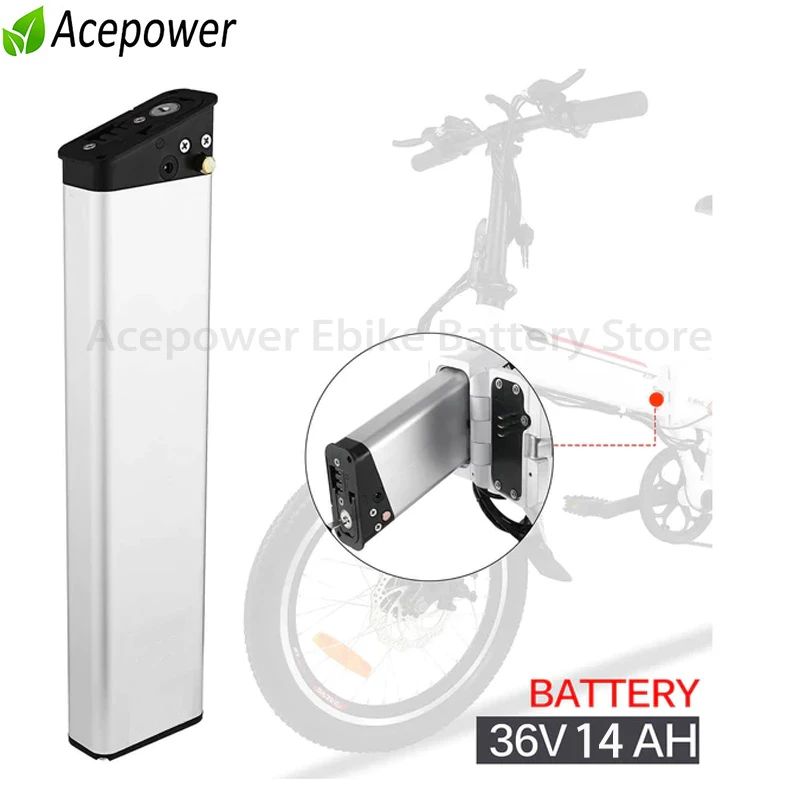 ANCHEER AM1908 36V 10Ah 14Ah Folding Electric Bicycle Battery ADO A16