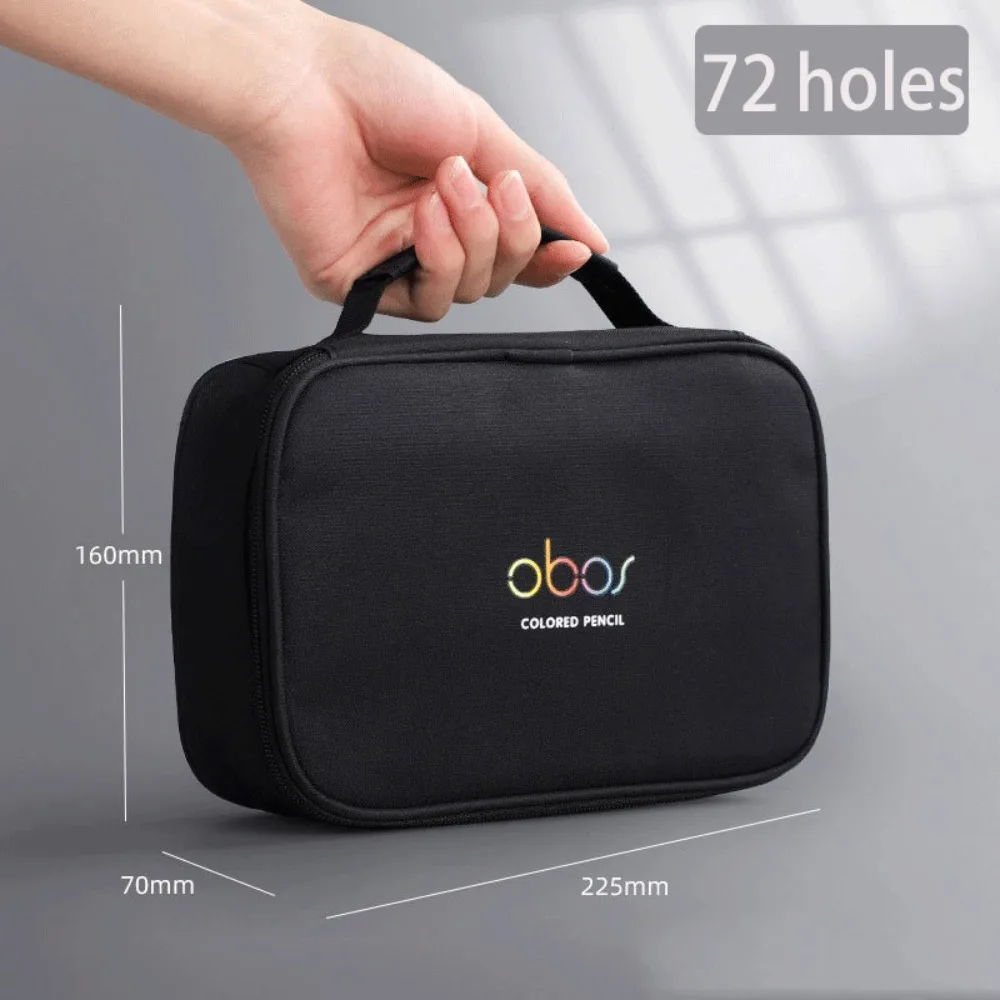 Stationery Organizer 48/72/120/150/200 Holes Pencils Bag High Quality Stationery Large Capacity Pouch Multipurpose Pen Case Student