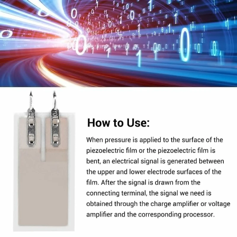 PVDF Flexible Thin Film Piezoelectric YDSF2513 Piezoelectric Thin Film Piezoelectric G5AB