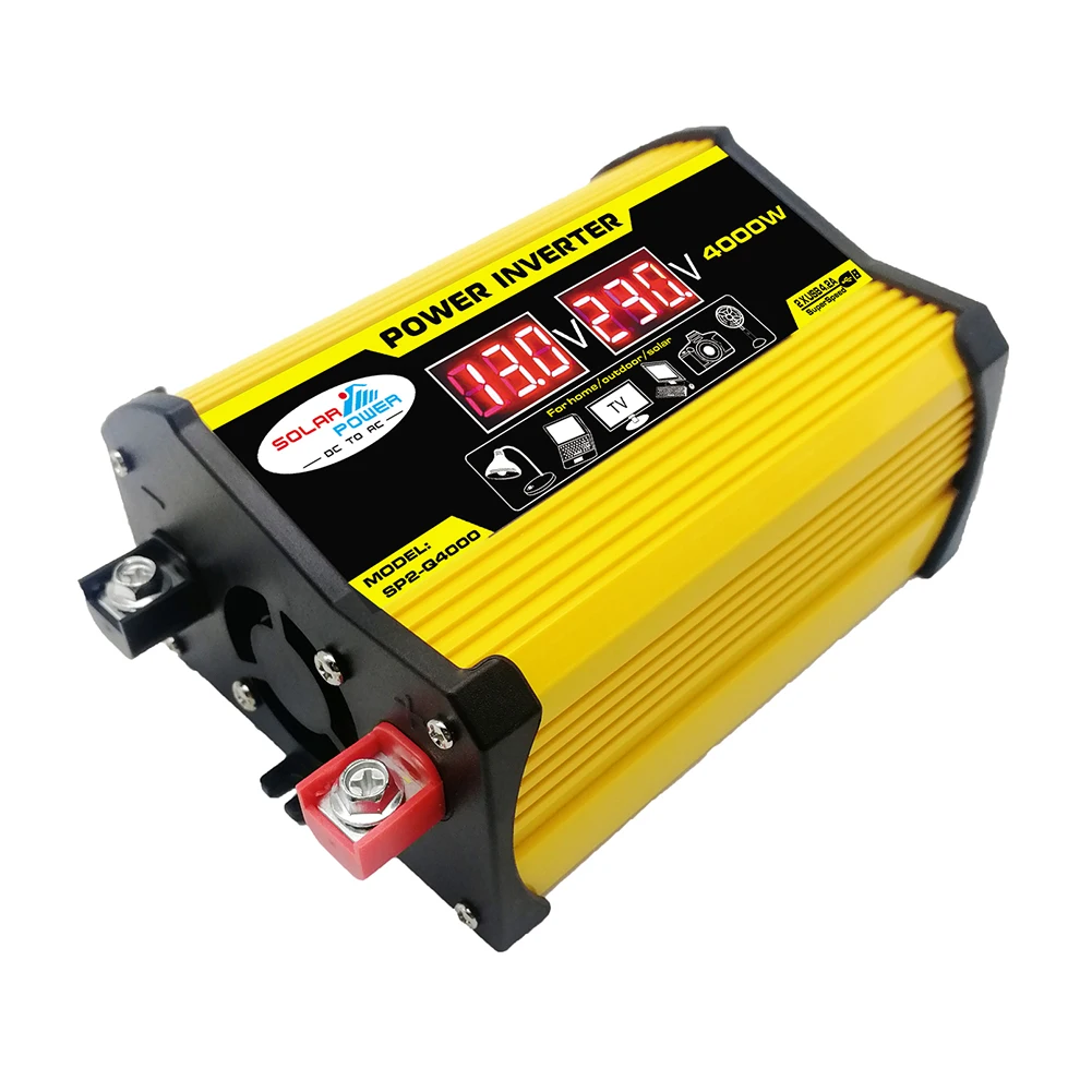 Inversor 12v a 220v - 240V 300W BESTEK Onda Sinusoidal Modificada  Transformador 12v a 220v Conversor con