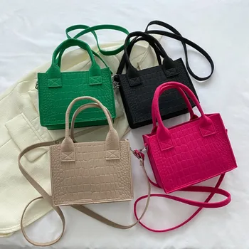 2023 Women's Bag Single Shoulder Crossbody Bag Trend Leisure Handbag Simple Small Square Bag сумка женская