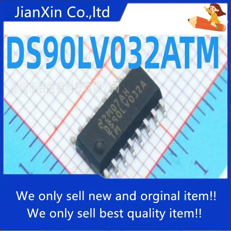 

10pcs 100% orginal new DS90LV032ATMX DS90LV032ATM DS90LV032A SOP16