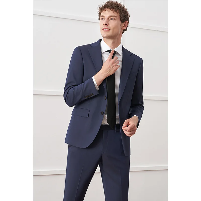 Mens Suits Business Blazer Wedding Groom Tuxedo 2 Piece Set Jacket Pants Chinese Tunic Suit Terno Masculino mens suits