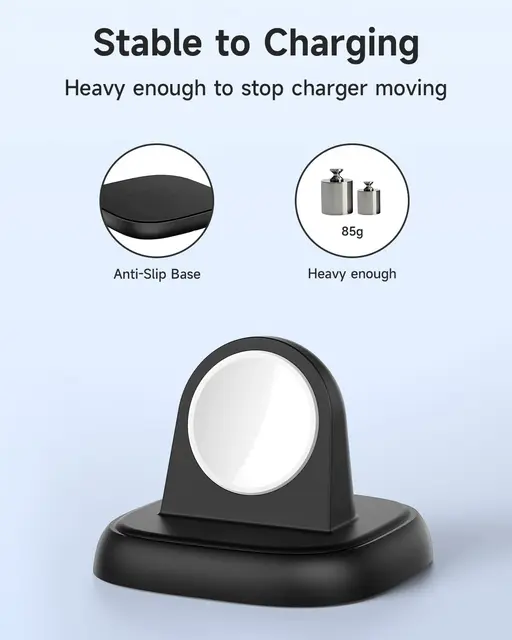 NEWDERY Magnetic Charger Stand For Apple Watch Portable Watch