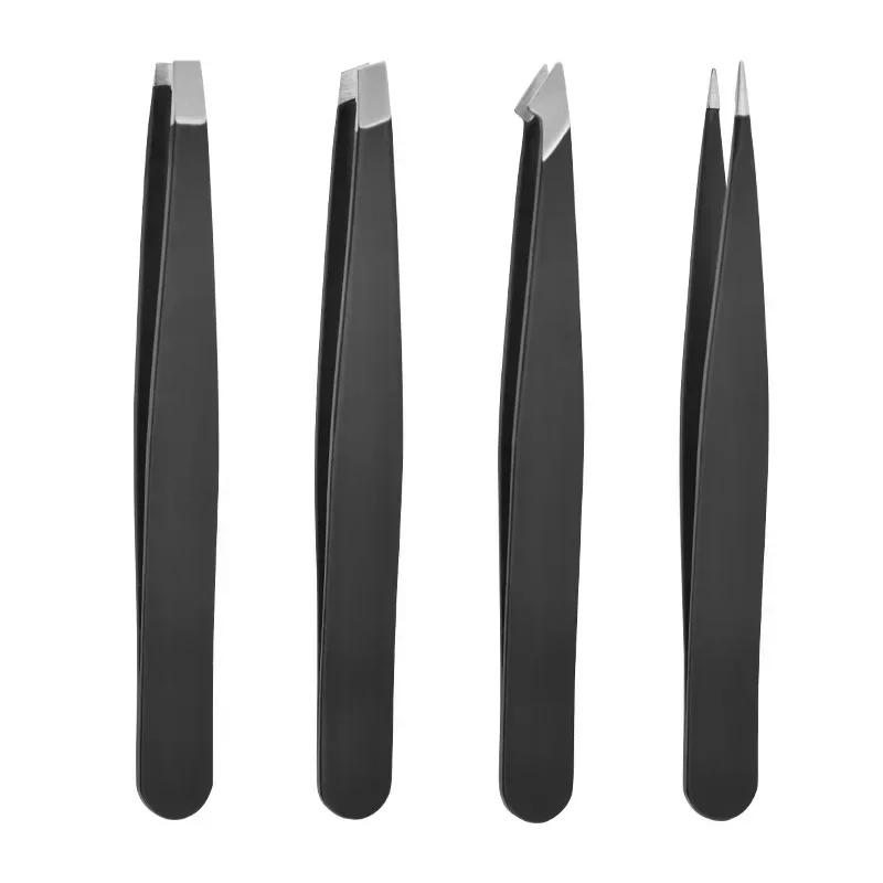 Eyebrow Tweezers Eyelash Tweezers Face Hair Removal Makeup Tool Stainless Steel