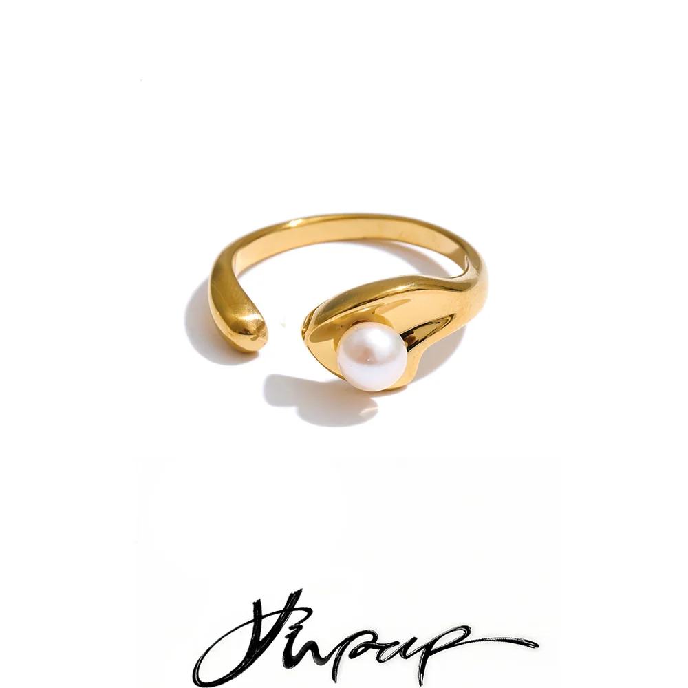 Yhpup Stainless Steel Adjustable Ring