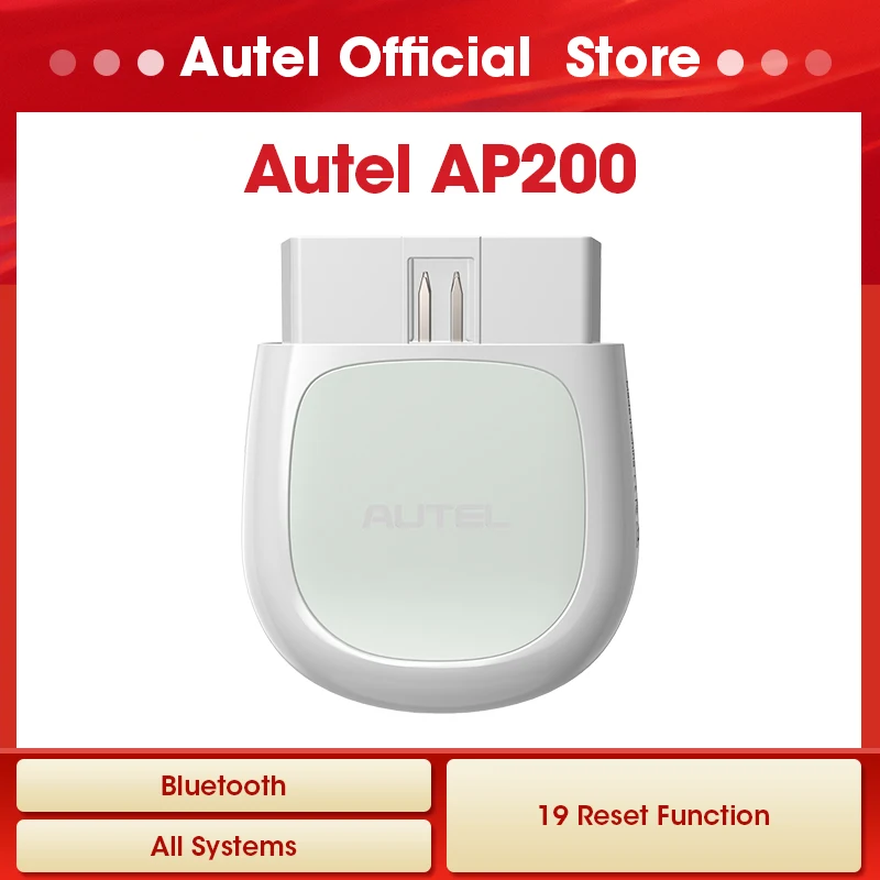 Фото Autel AP200 Bluetooth OBD2 сканер Automotivo OBD 2 TPMS считыватель кодов автомобиля диагностический инструмент полная система инструменты для сканирования №1
