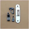 JUKI MH380 Gauge Set For 2 Needle Chain Stitch Needle Plate Presser Foot Needle Clamp Industrial  Sewing Machine Accessories 1