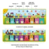 100x38cm Kid Animal Music Piano Mat Toddlers Floor Keyboard Dance Mat 13 Key Kid Musical Toys Educational Toys for Kid Gifts 4