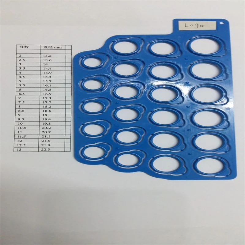 Ons 2 13 Professionele Ring Maat Meten Plastic Board Vinger Gauge Ring ons-2-13-professionele-ring-maat-meten-plastic-board-vinger-gauge-ring