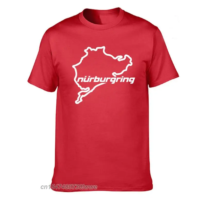 Car Styling Racing Road Racing Nurburgring T Shirt Casual Cotton Funny T-Shirt Mans Tshirt Men Clothing Tops