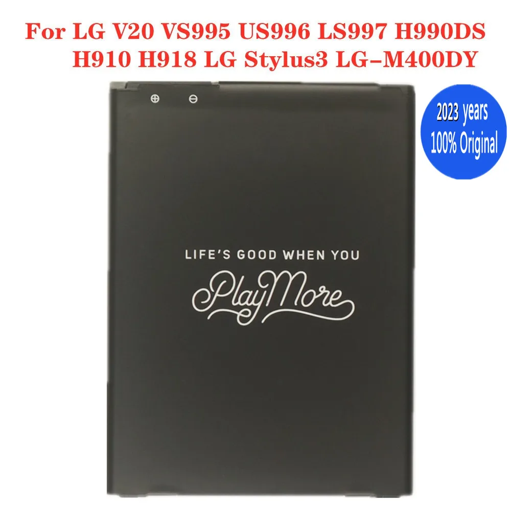 

Высококачественный аккумулятор BL 44E 1F для LG V20 перфорин V20 3200 мАч BL44E1F BL-44E1F H910 Stylo 3 LS777 Stylus 3 LG-M400Y