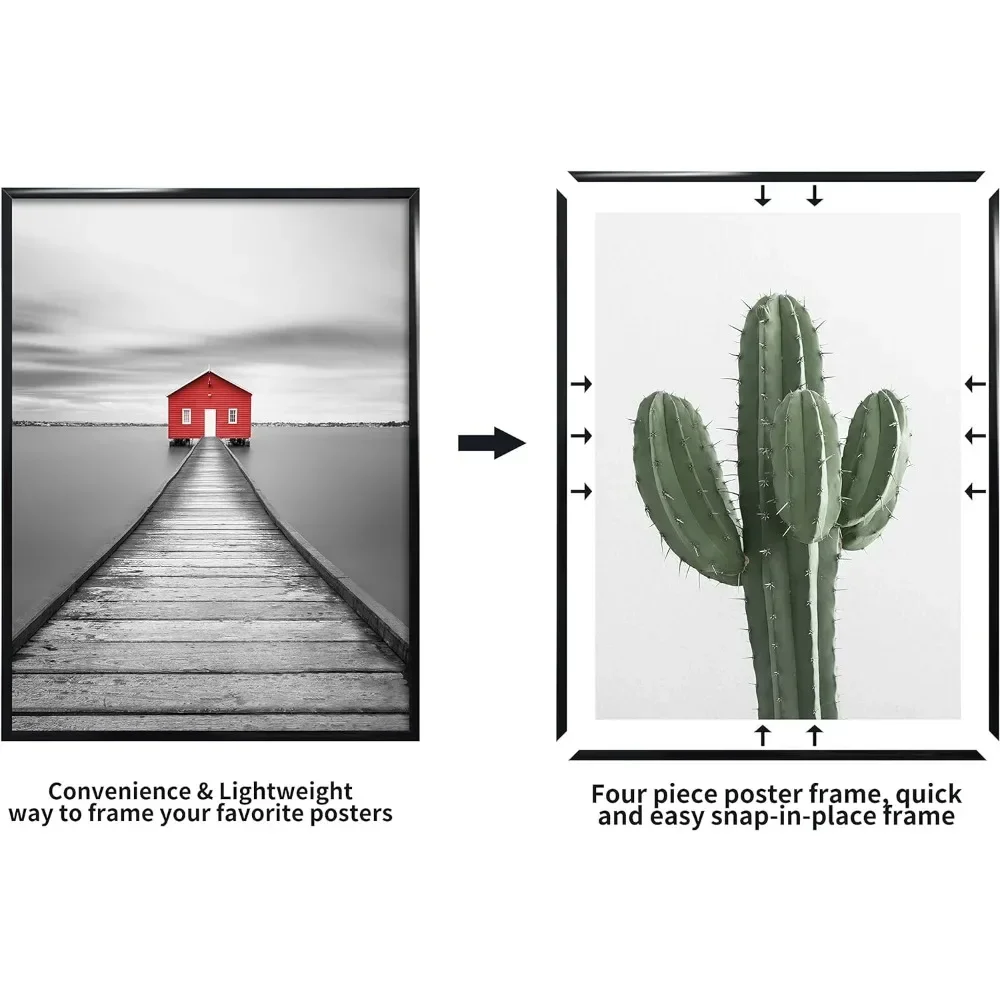 20x30 Frame Black 20x30 Poster/Picture Frame For Horizontal or Vertical Wall Mounting Sturdy and Scratch-proof photo frame wood canvas frame wood photo frame wood frame wood picture frame art frames