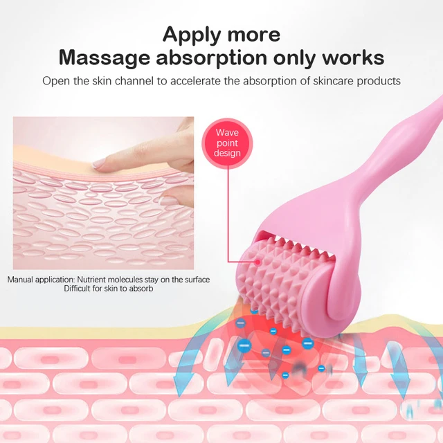 볼링공 모양의 이중 헤드 미용 마사지기: 젊음을 되찾는 피부 관리의 비결