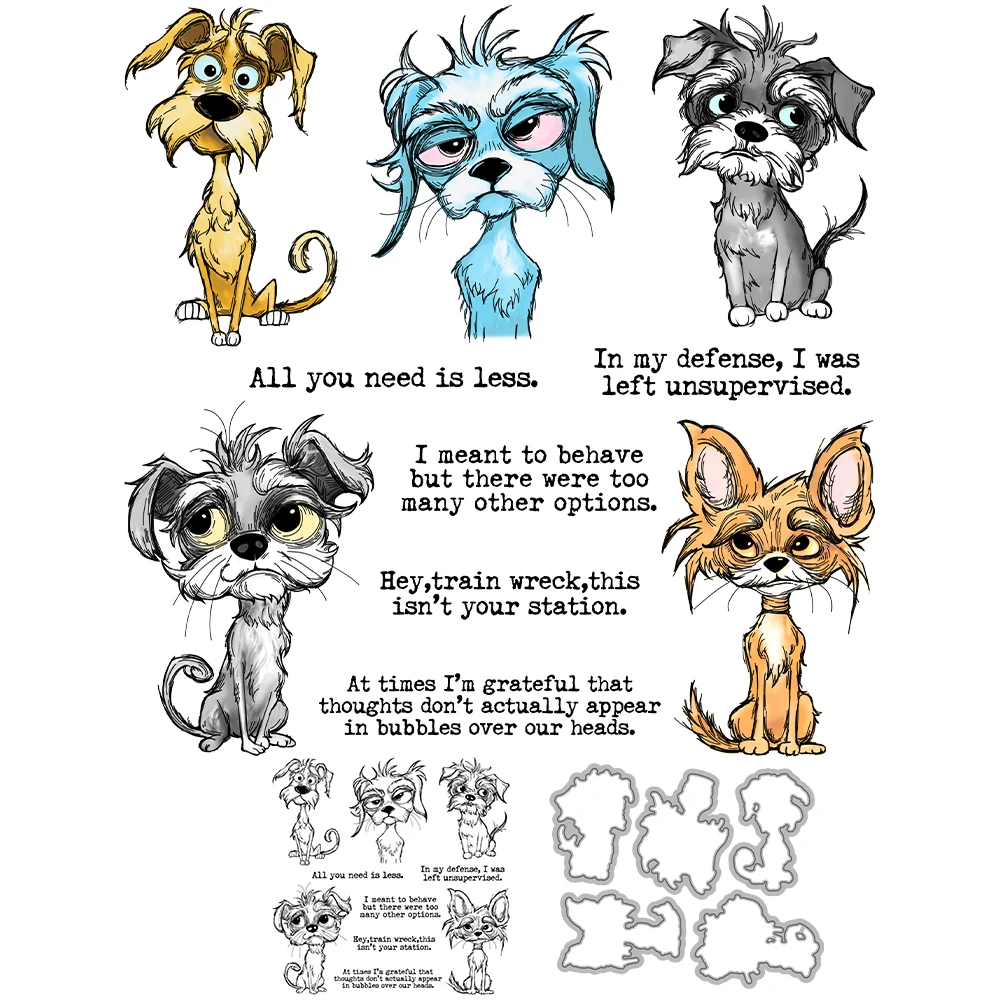 dies and stamp set