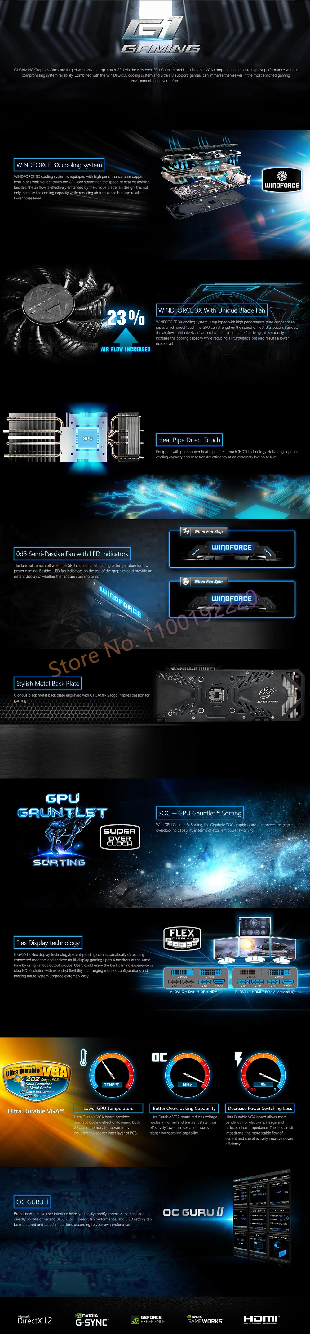 external graphics card for pc GTX 960 2GB GV-N960G1 GAMING-2GD For Gigabyte Graphics Card 7010 MHz GDDR5 128 Bit PCI-E 3.0 GPU Desktop Computer Video Card best graphics card for pc