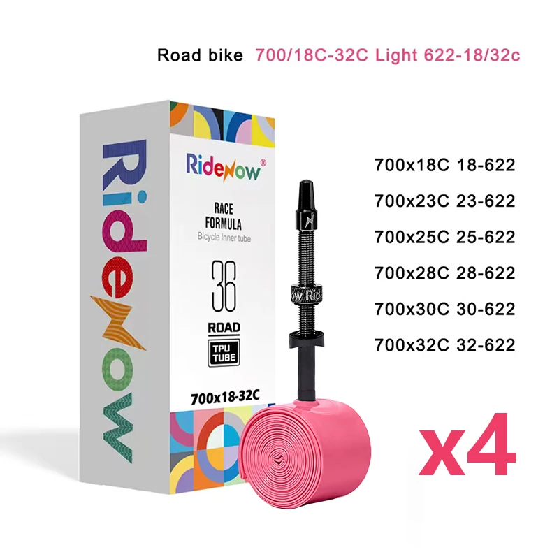 Durable Road Bike Inner Tube with French Valve