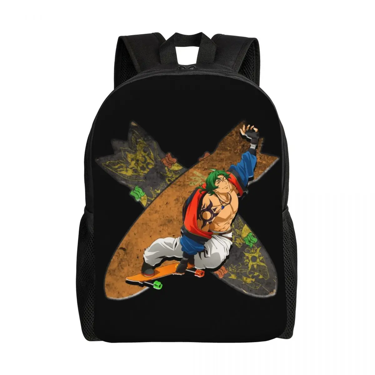 

SK8 The Infinity Joe Backpacks for Women Men Waterproof College School Harajuku Anime Skateboard Game Bag Printing Bookbag