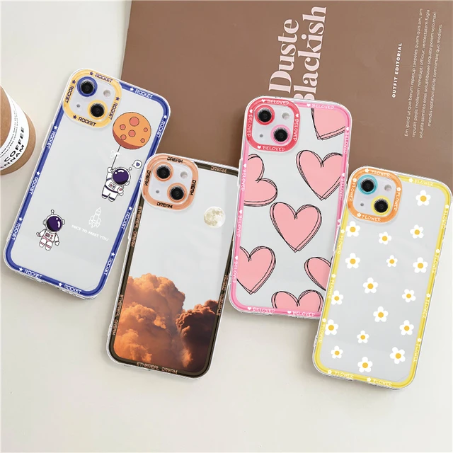 Clear Case For Redmi 13C Cover For Xiaomi Redmi 13C 12C Fundas Coque Candy  Color Soft Flexible TPU Phone Bumper For Redmi 13C - AliExpress