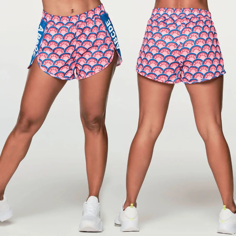 

ABCDE Fitness Sports Dancing Men's and Women's Quick-drying Mesh Blue Ball Cloth Shorts 0356