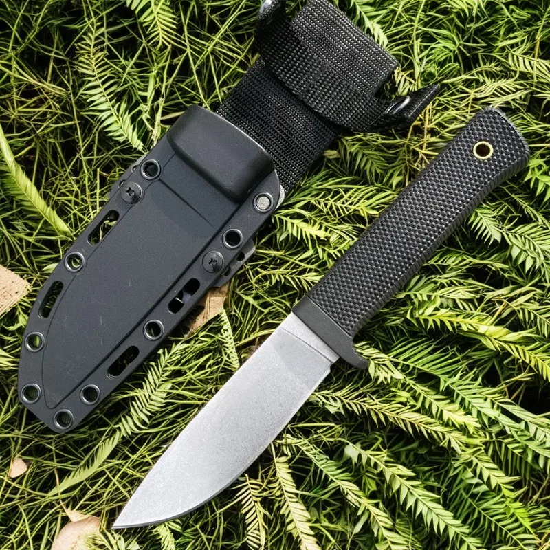 Cold Steel Master Hunter fixed 4.5CPM3V stone wash blade, KrayEx