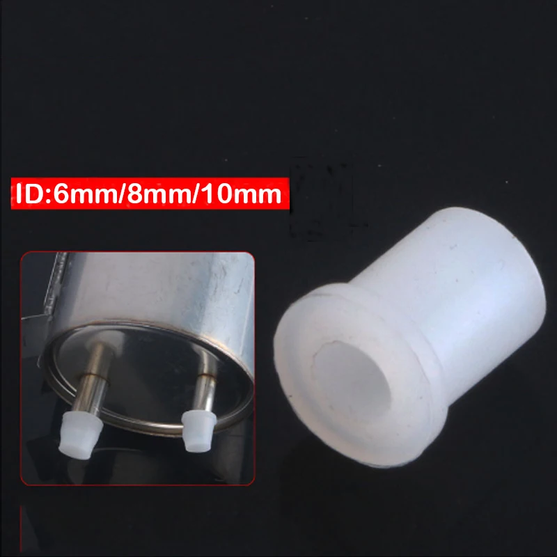 Water dispenser drain sleeve plug water outlet accessories ID 6mm /8mm/10mm thickened hot water silicone plug