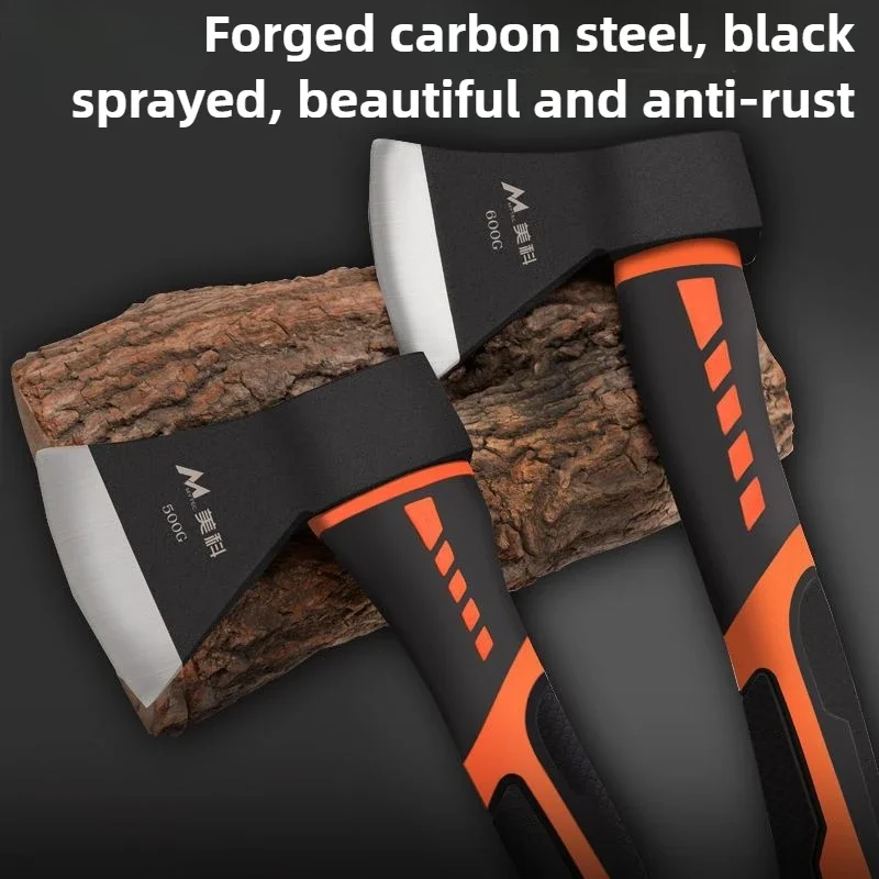 Multifunctional Ax High Carbon Steel Professional Fire Axes Outdoor Axe for Cutting Wood Hatchet Lumberjack Camping Supplies 4