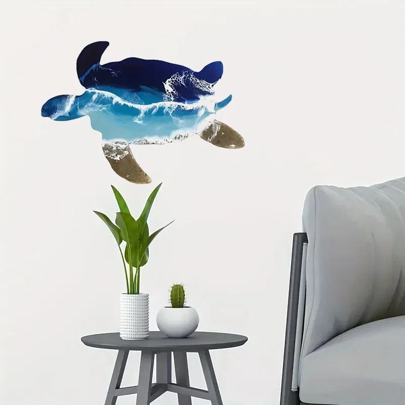 

Crafts Beach Art Black Metal Sea Turtle Wall Decor Sea Turtle Decor Ocean Art Kids Room Wall Art Decor Gift For Beach Lovers
