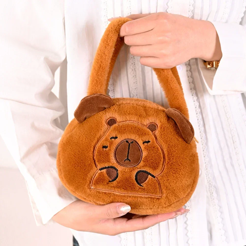 Cute Plush Tote Bag Water Guinea Pig Handbag