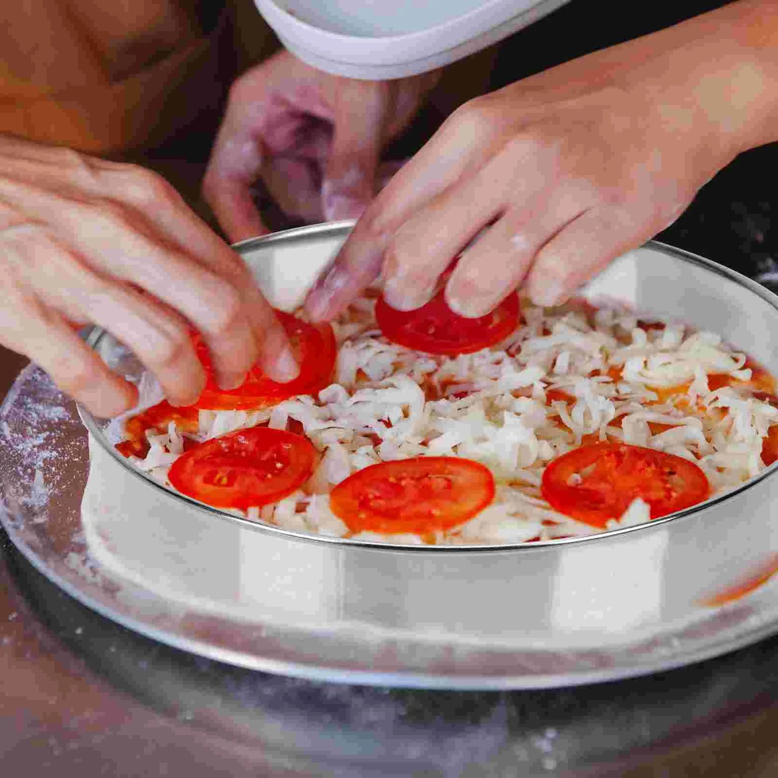

Stainless Steel English Muffins Rings: Stainless Steel Pizza Muffin Rings Mousse Ring Cake Mold Biscuits Kitchen Tools