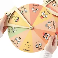 Feeling Wheel For Kids Montessori Emotion Wheel Feeling Expression Wheel Preschool Teacher Gifts For Kids Sociology Of Education 1