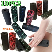 1-10pcs Mini Foam Roller High Density EPP Massage Yoga Roller Pain Relief Fitness Gym Exercise Roller Relaxing Muscle 15*5.3cm
