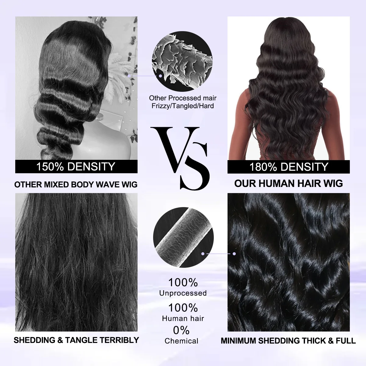 300 Density 30 40 Inch Body Wave HD Lace Frontal Human Hair Wigs 13x6 Remy Transparent Lace Front Wig Brazilian Pre Plucked 2