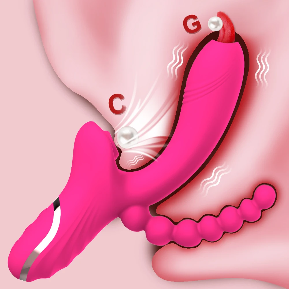 Klitoris Sauger Vibrator für Frauen Klitoris G-punkt Zunge Lecken Vakuum Stimulator Sex Spielzeug für Frauen Erwachsene Waren Masturbation 1