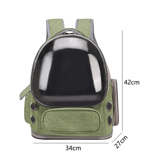 Pet Backpack Portable Travel Backpack Dogs and Cats Travel Portable Back Bag  Large capacity, Pet Carrier Bag for Cats and Dogs 3