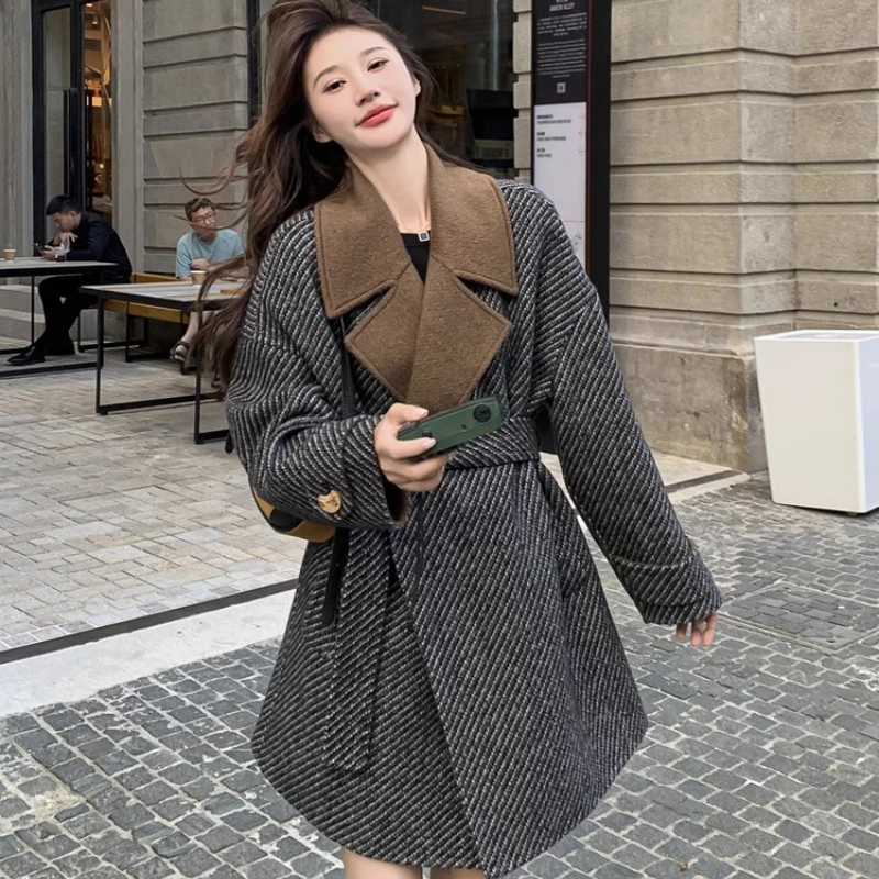 الرجعية سترة صوفية جديدة التلبيب كم طويل الدانتيل...