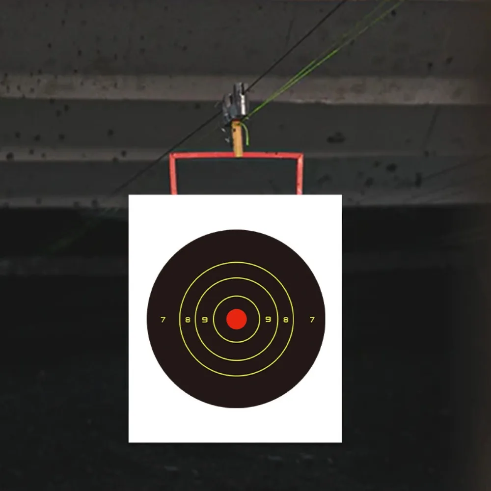 9 Types 8 Inch high visibility shooting target stickers Reactive Hunting Shooting Training Paper 10pcs/Set