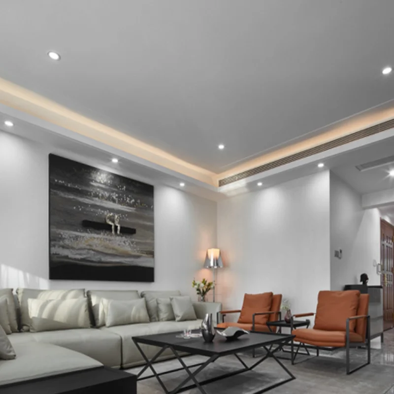 12V 24V Input LED Downlight Recessed Ceiling Light LED Panel Light with Driver Aluminium WW-3000K NW-4000K CW-6000K