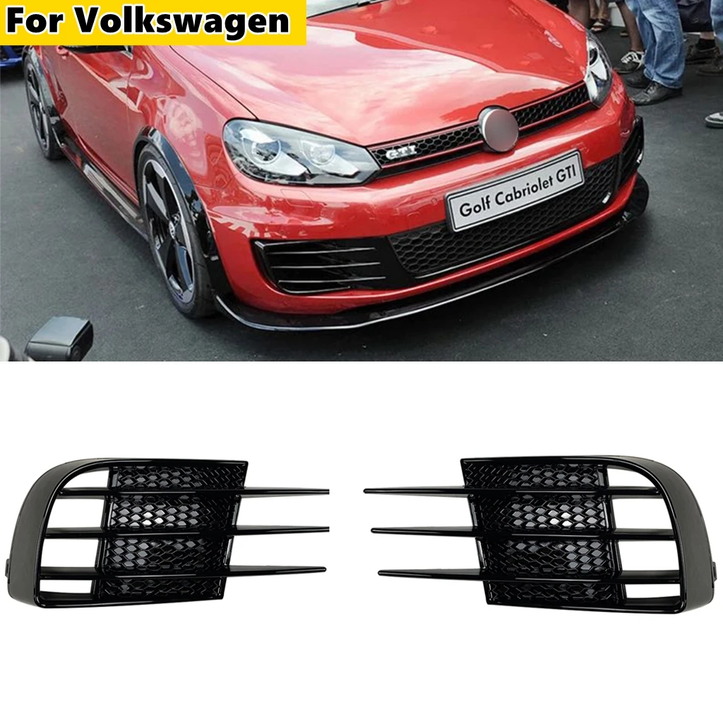 2 Pcs Car Front Fog Light Hoods Eyebrow Eye Wind Knife Cover Trim For